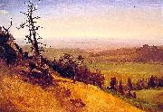 Albert Bierstadt Wasatch Mountains and Great Plains in distance, Nebraska oil painting reproduction